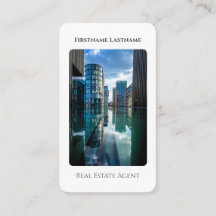 Real estate agent QR-Code modern city flats rent