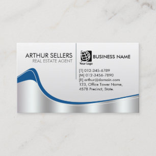 Real Estate Agent Realtor Realty Business Card