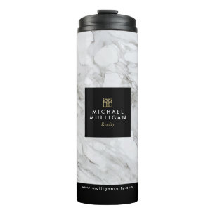 Real Estate Agent Tumbler - Custom Logo Gift Ideas