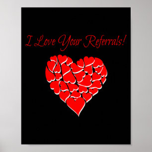 Real Estate Agent Valentine Day Shirt I Love Your  Poster