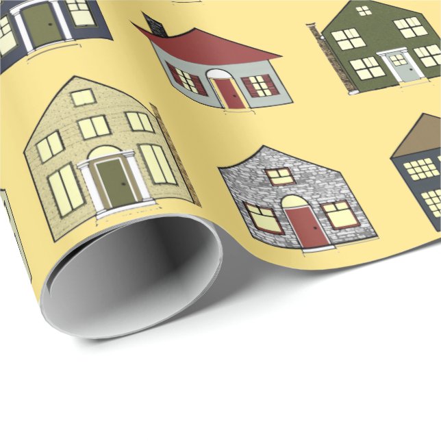 Real Estate Agent Wrapping Paper (Roll Corner)