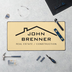 Real Estate and property management custom colour Desk Mat