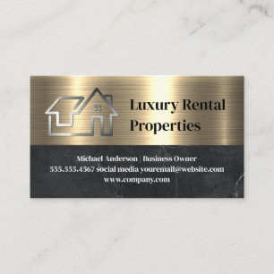 Real Estate Apartments Homes Business Card
