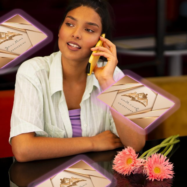 Real Estate Apartments Mortgages Home Values Gold Business Card (Real Estate Apartments Mortgages Home Values Gold Business Card)