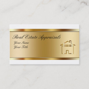 Real Estate Appraisal Business Cards