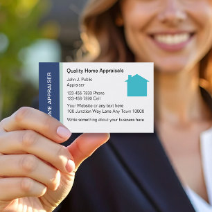 Real Estate Appraisal Business Cards