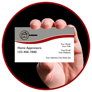 Real Estate Appraiser Business Cards