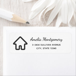 Real Estate Architecture House Icon Address