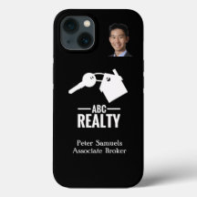 Real Estate Black Branded iPhone 13