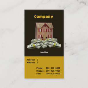 Real Estate Broker Business Card