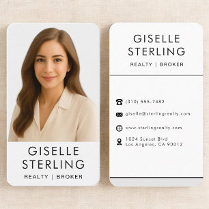Real Estate Broker Business Card