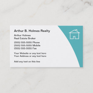 Real Estate Broker Business Cards