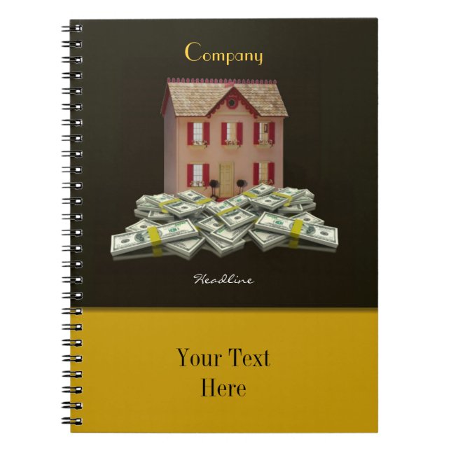 Real Estate Broker Notebook (Front)