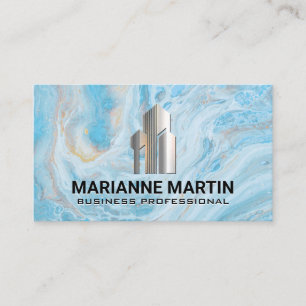 Real Estate Building Logo Business Professional Card
