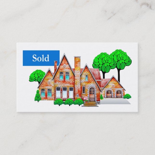 Real Estate Business Card (Front)