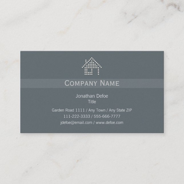 Real Estate Business Card (Front)