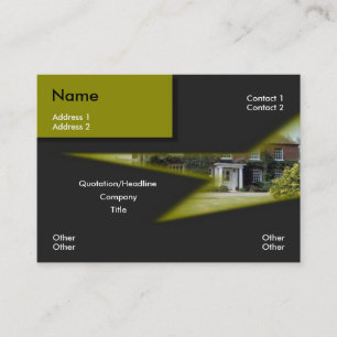 Real Estate Business Card