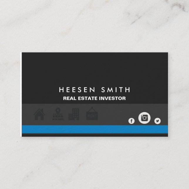 REAL ESTATE BUSINESS CARD (Front)