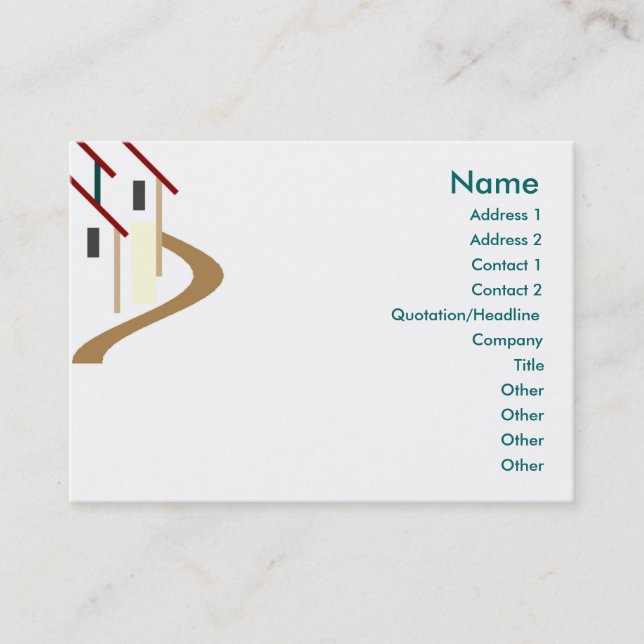 Real Estate Business Card (Front)