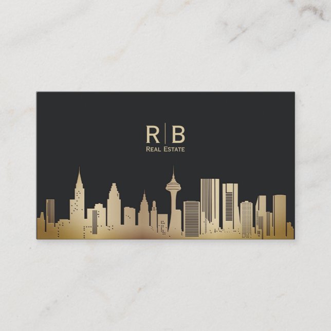 Real Estate Business Card (Front)