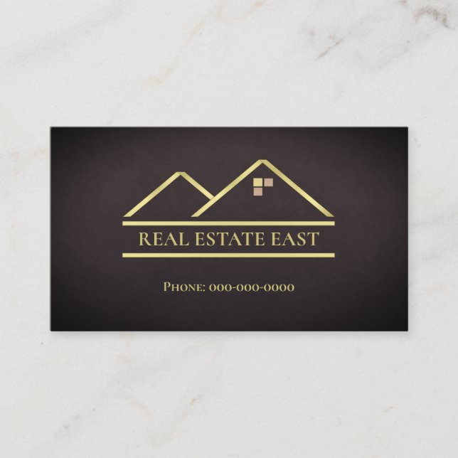 Real Estate Business Card (Front)