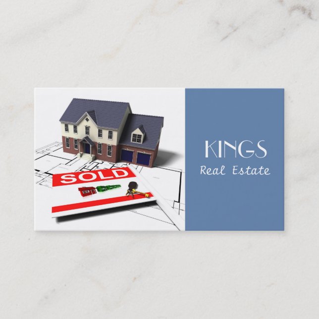 Real Estate Business Card (Front)