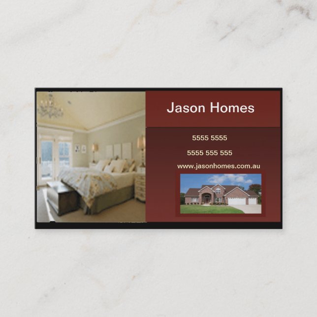 Real Estate Business Card (Front)