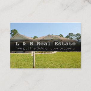 Real Estate business card