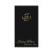 Real Estate Business Card Monogram Black & Gold