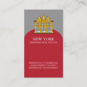 Real Estate Business Card Template