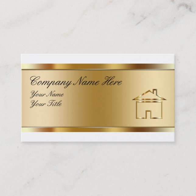Real Estate Business Cards (Front)