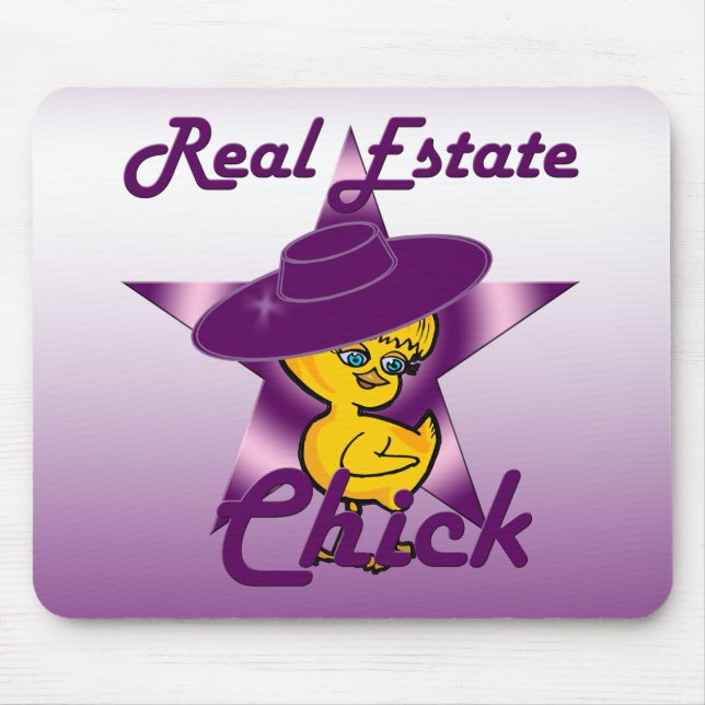 Real Estate Chick #9 Mouse Pad (Front)