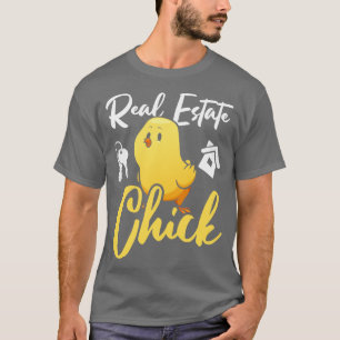 Real Estate Chick Funny Realtor T-Shirt