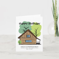 Real Estate Client Hand-Drawn Happy Birthday