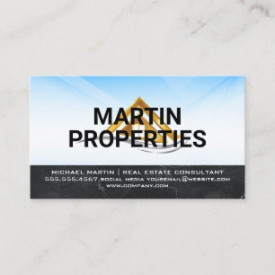 Real Estate Commercial Residential Business Card