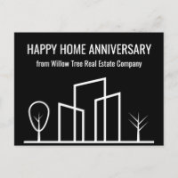 Real Estate Company Custom Happy Home Anniversary