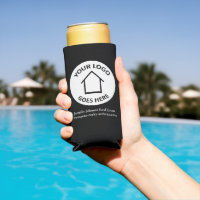 Real Estate Company Custom Logo Black White Realty