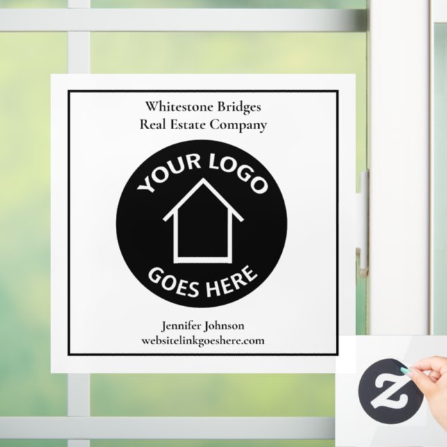 Real Estate Company Custom Logo Realtor Marketing (Home)