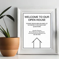Real Estate Company Custom Open House Welcome