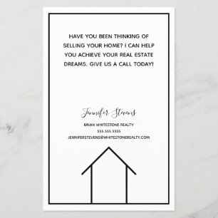 Real Estate Company Custom Realty Agent Marketing Flyer