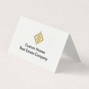 Real Estate Company Customised Business Card