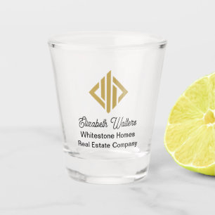 Real Estate Company Customised Business Shot Glass