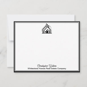 Real Estate Company Customised Realtor Logo Card