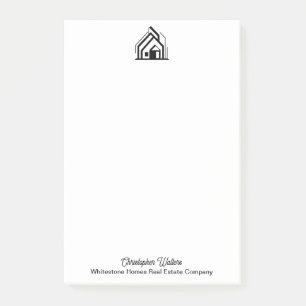 Real Estate Company Customized Realtor Logo Post-it Notes