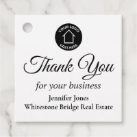 Real Estate Company Logo Custom Realtor Thank You