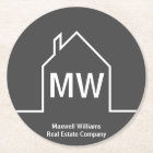 Real Estate Company Personalised Grey Realtor