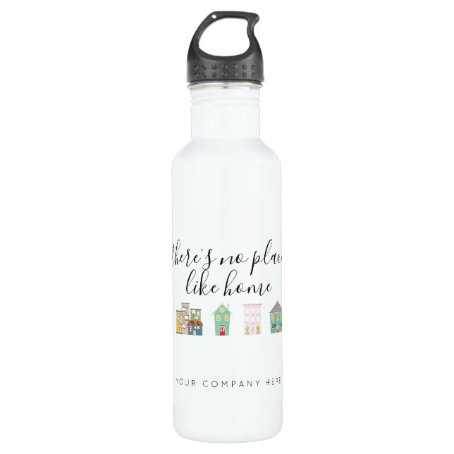 Real Estate Company Promotional  710 Ml Water Bottle (Front)
