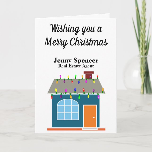 Real Estate Corporate Christmas Card (Front)