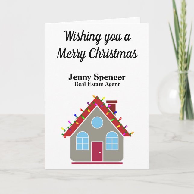 Real Estate Corporate Christmas Card (Front)