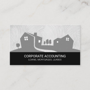 Real Estate   Corporate   Investment Rentals Business Card